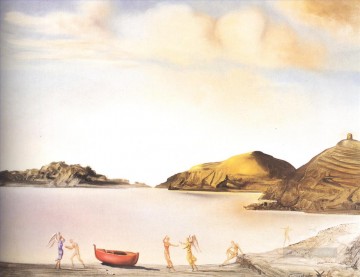 Abstracto famoso Painting - Port Lligat al atardecer Surrealismo
